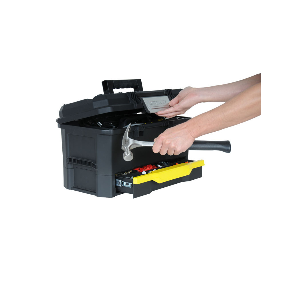 Ящик для інструментів Stanley c высувной шухлядой 19" 48,1x27,9x28,7см (1-70-316) - зображення 11