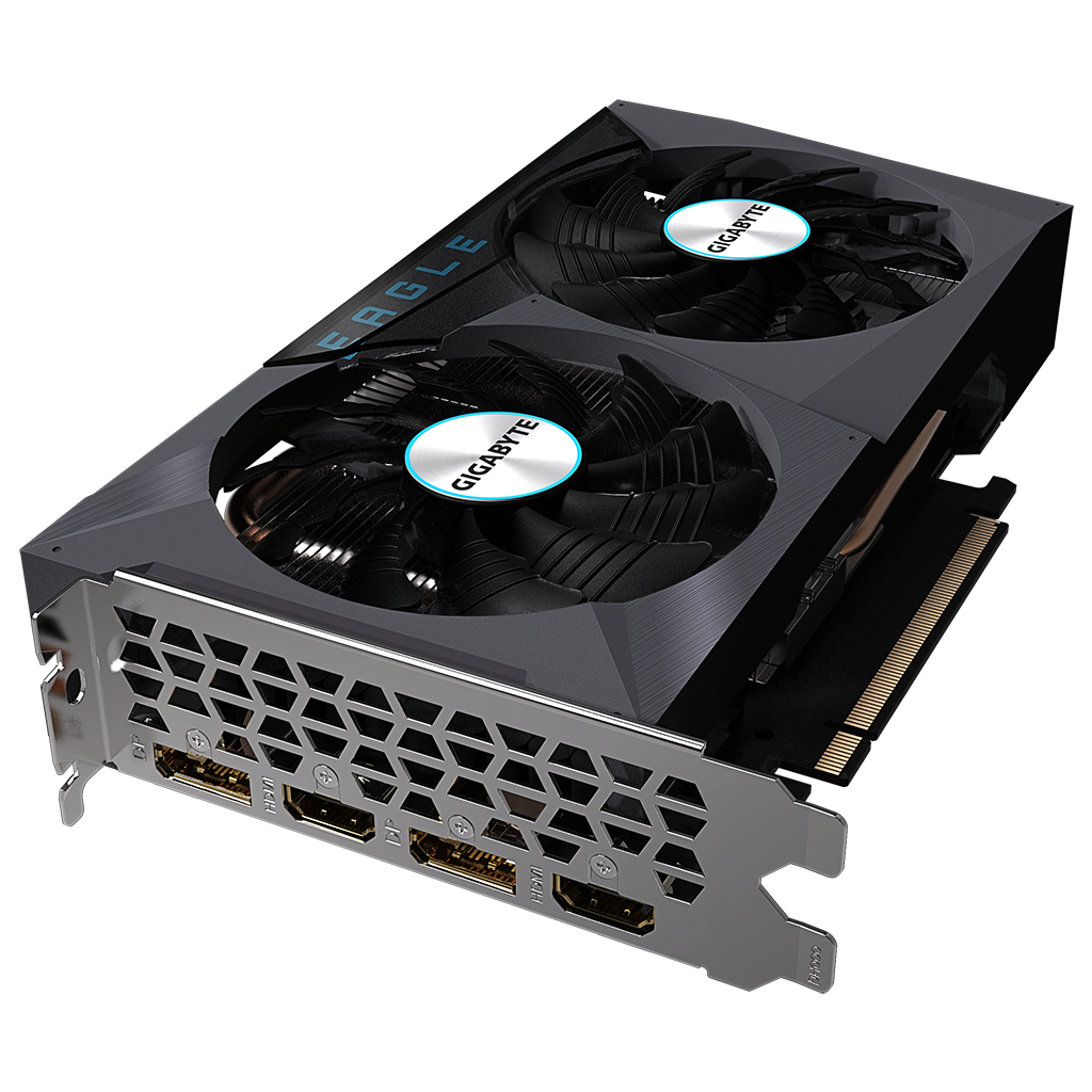 Відеокарта GIGABYTE GeForce RTX3050 8Gb EAGLE (GV-N3050EAGLE-8GD) - зображення 4
