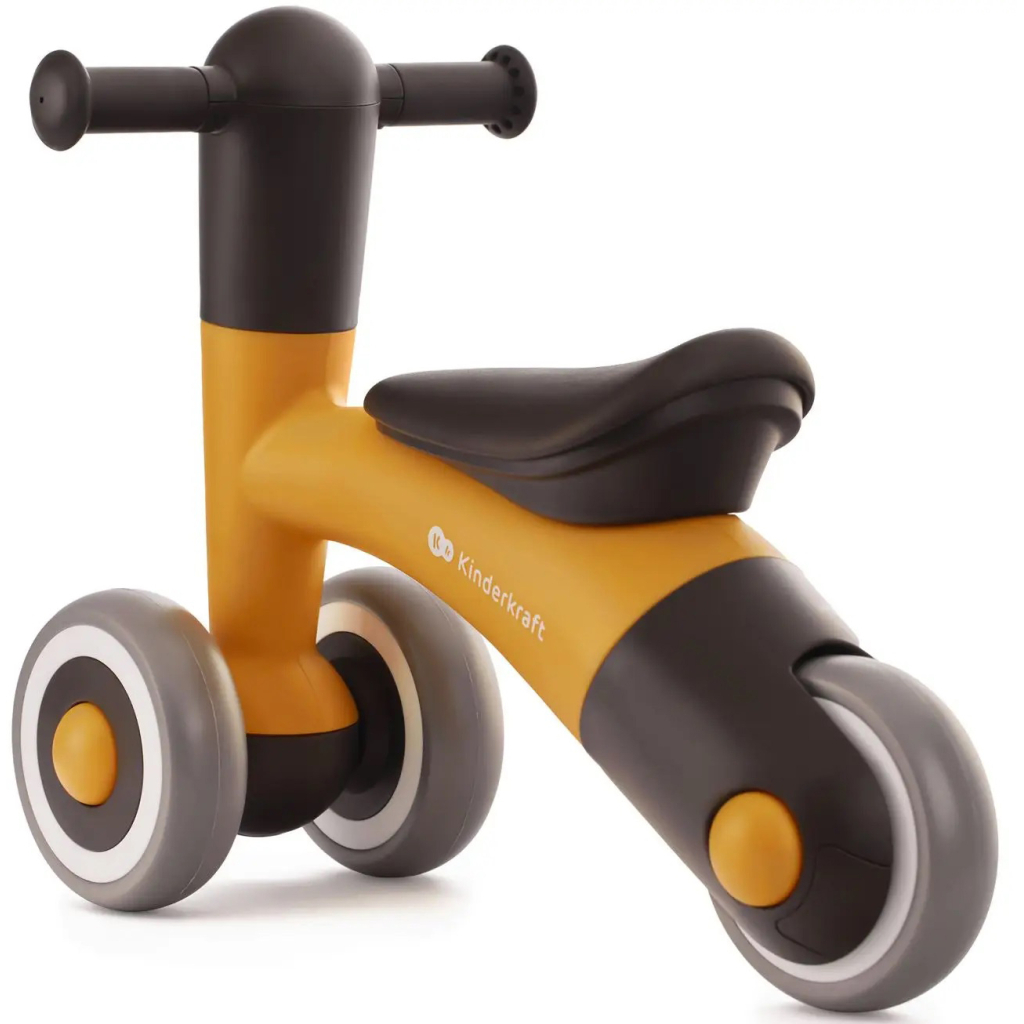 Біговел Kinderkraft Minibi каталка Honey Yellow (KRMIBI00YEL0000) (5902533920068) - изображение 3