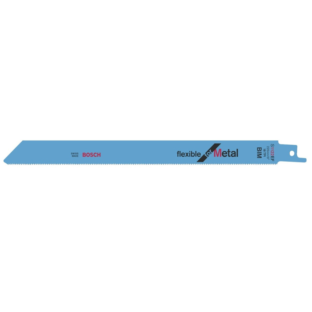 Полотно Bosch по металу, S 1122 EF, 18TPI, 5шт (2.608.656.020) - изображение 2