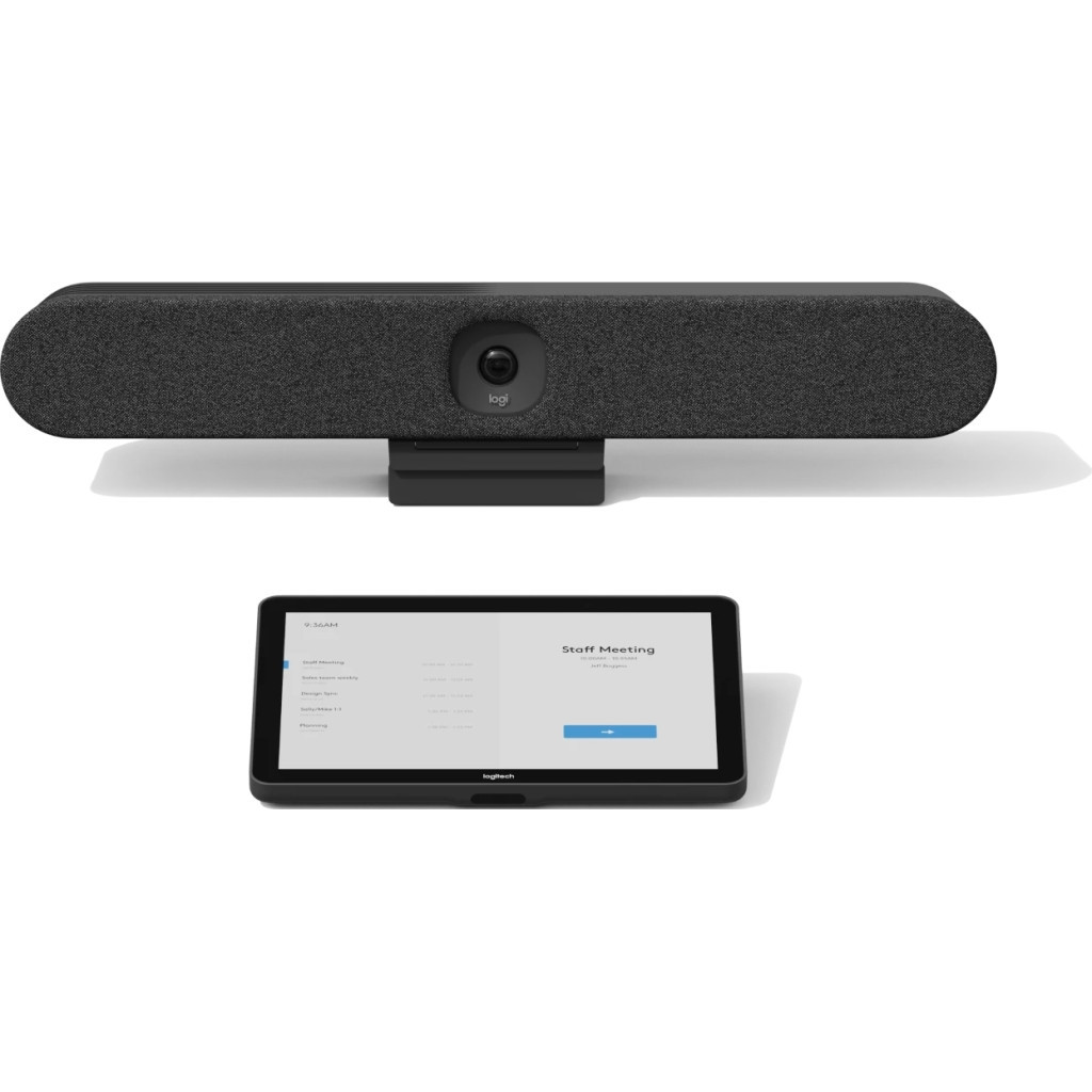 Система відеоконференції Logitech Rally Bar Huddle Tap IP Graphite (991-000479) - зображення 1