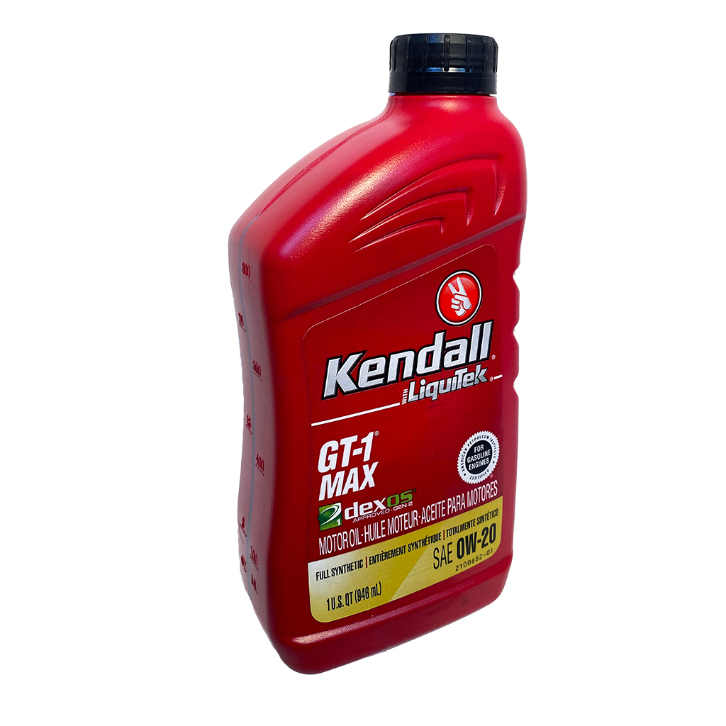 Моторна олива Kendall GT-1 MAX Premium Full-Synthetic 0w-20, 0,946л - изображение 3