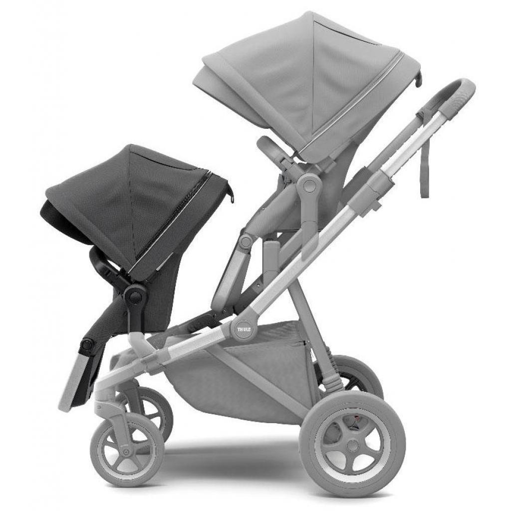 Прогулянковий блок Thule Sleek Sibling Seat Charcoal Grey (TH11000202) - зображення 2
