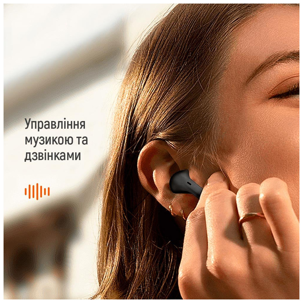 Навушники ColorWay Slim TWS-2 Earbuds Black (CW-TWS2BK) - зображення 9