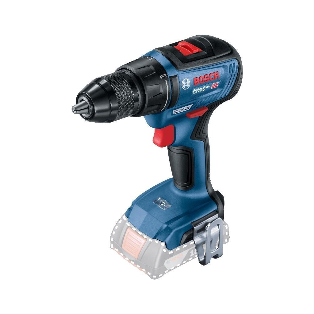 Набір електроіструментів Bosch електичних GSR 18В-50+GWS 180-LI в XL-BOXX (0.615.990.M47) - зображення 3