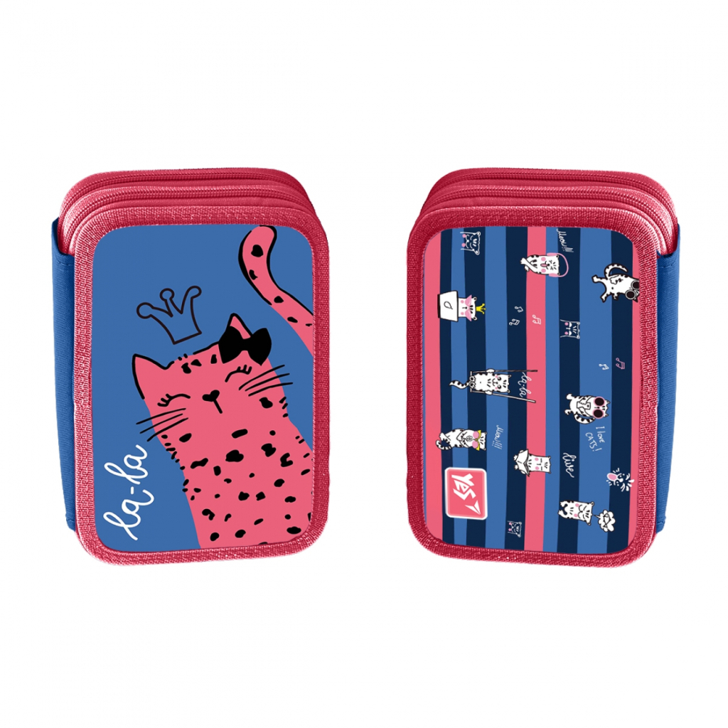 Пенал Yes HP-01 Cats (533331) - зображення 1