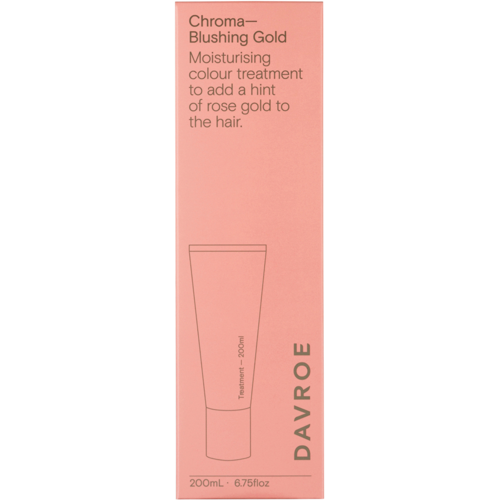 Відтінковий бальзам Davroe Chroma Colour Treatments Blushing Gold 200 мл (9326123008671) - зображення 2