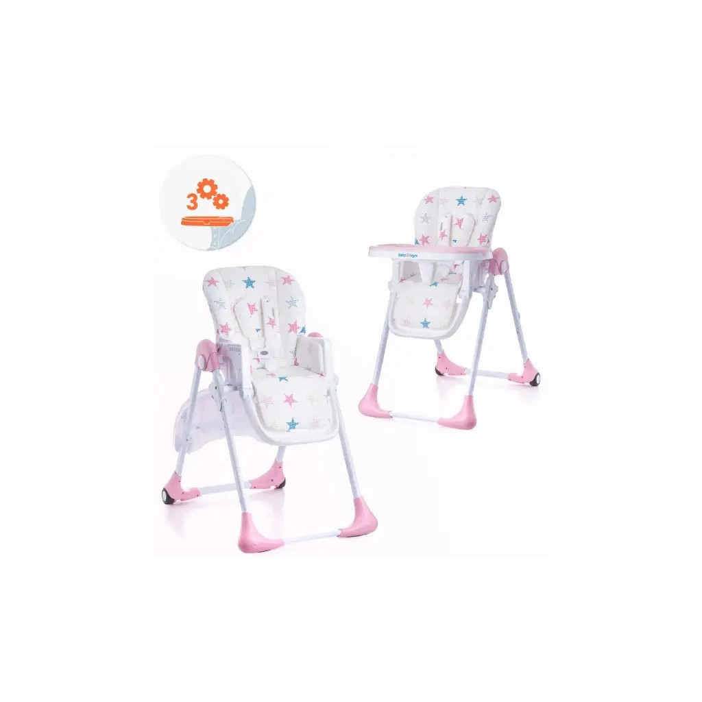 Стілець для годування Babytiger Benji Pink (5902533915170) - зображення 10