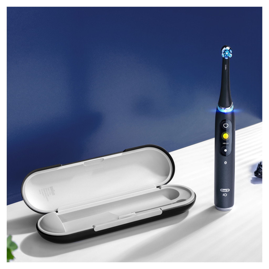 Електрична зубна щітка Oral-B Series 9 DUO iOM9d.2J2.2AD Рожева+Чорна (2) (4210201411574) - зображення 8