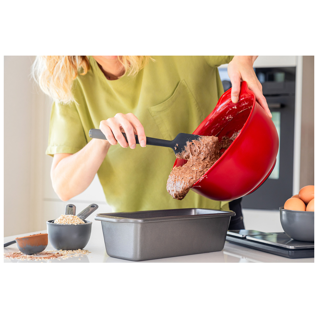 Лопатка кухонна KitchenAid Coreline для тіста, 30 см, сірий (KAS031OHCGG) - зображення 8