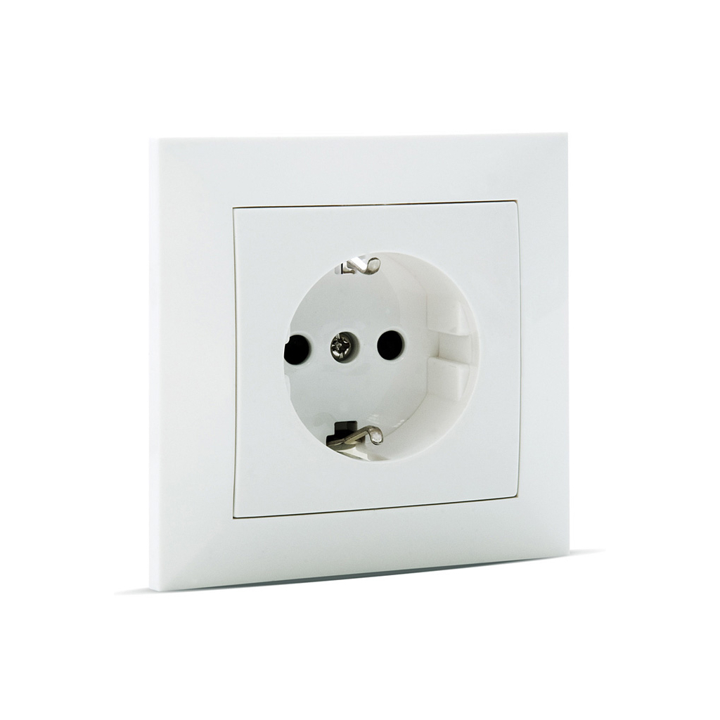 Розетка Sven SE-60021P white (7100003) - зображення 1