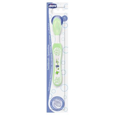 Дитяча зубна щітка Chicco зелена (06958.00) - зображення 3
