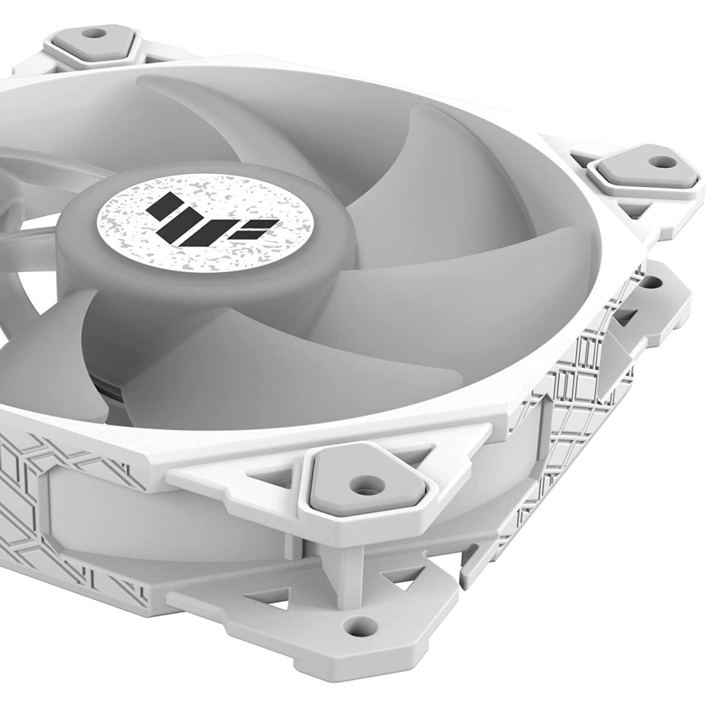 Кулер до корпусу Corsair TUF Gaming TF120 ARGB 3IN1 White (90DA0033-B09030) - зображення 7