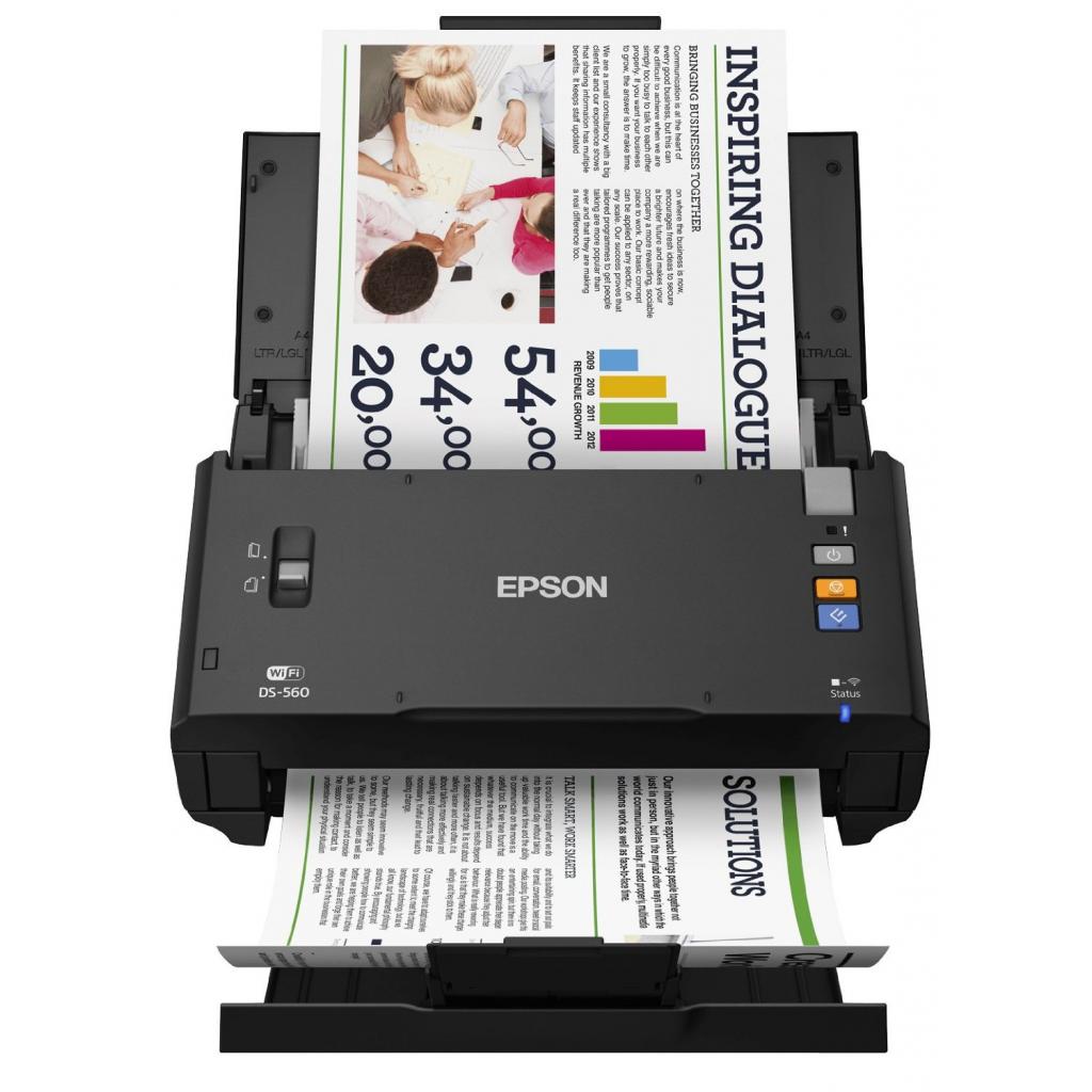 Сканер Epson WorkForce DS-560 з WI-FI (B11B221401) - зображення 5