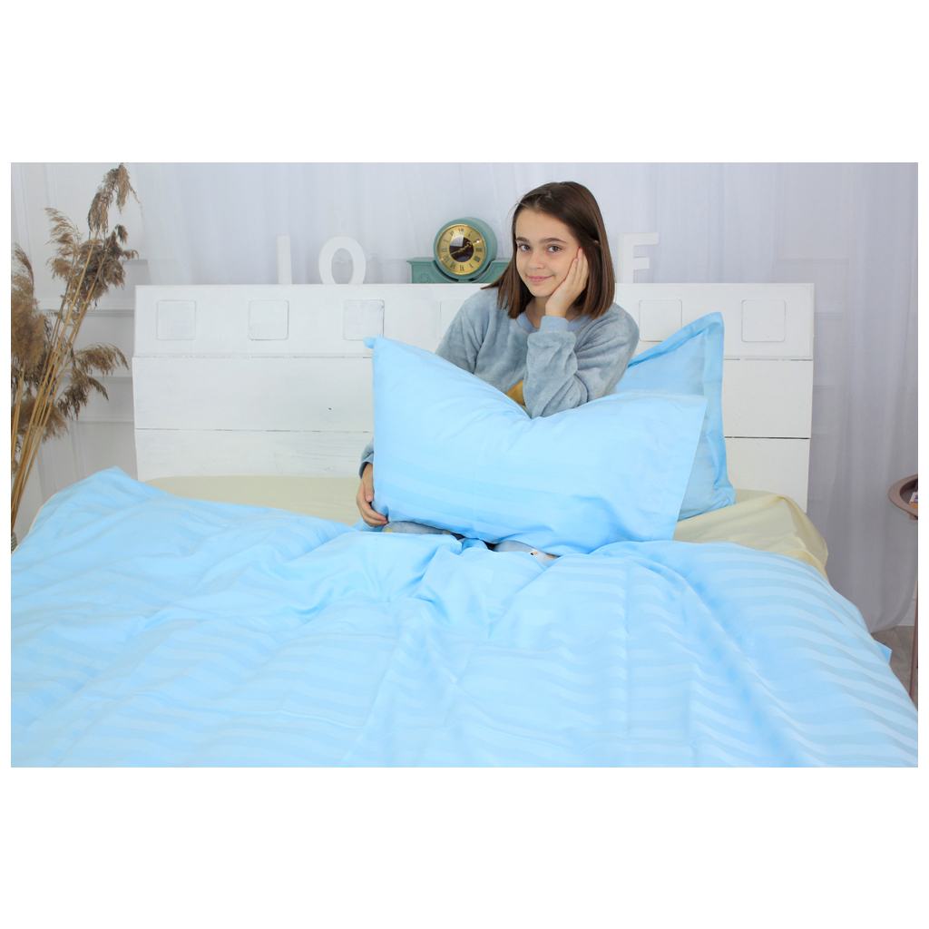 Постільна білизна MirSon Сатин Premium Lunet Duet 160х220 (2200001479548) - зображення 4