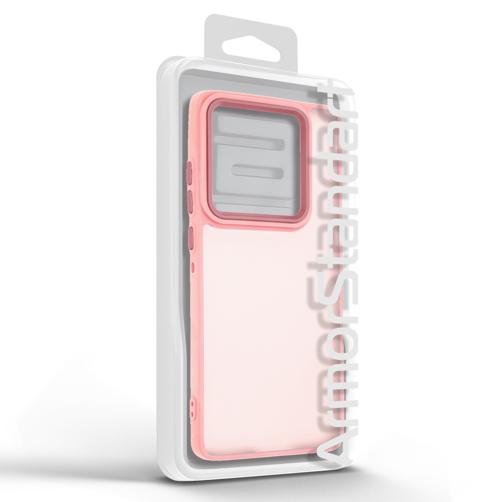 Чохол до мобільного телефона Armorstandart Frame Motorola Edge 60 Fusion 5G Pink (ARM85603) - зображення 3