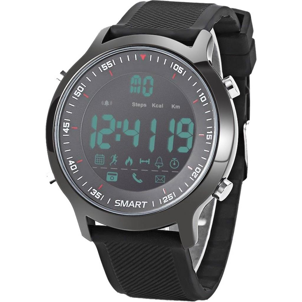 Смарт-годинник UWatch EX18 Black (F_53983) - зображення 1