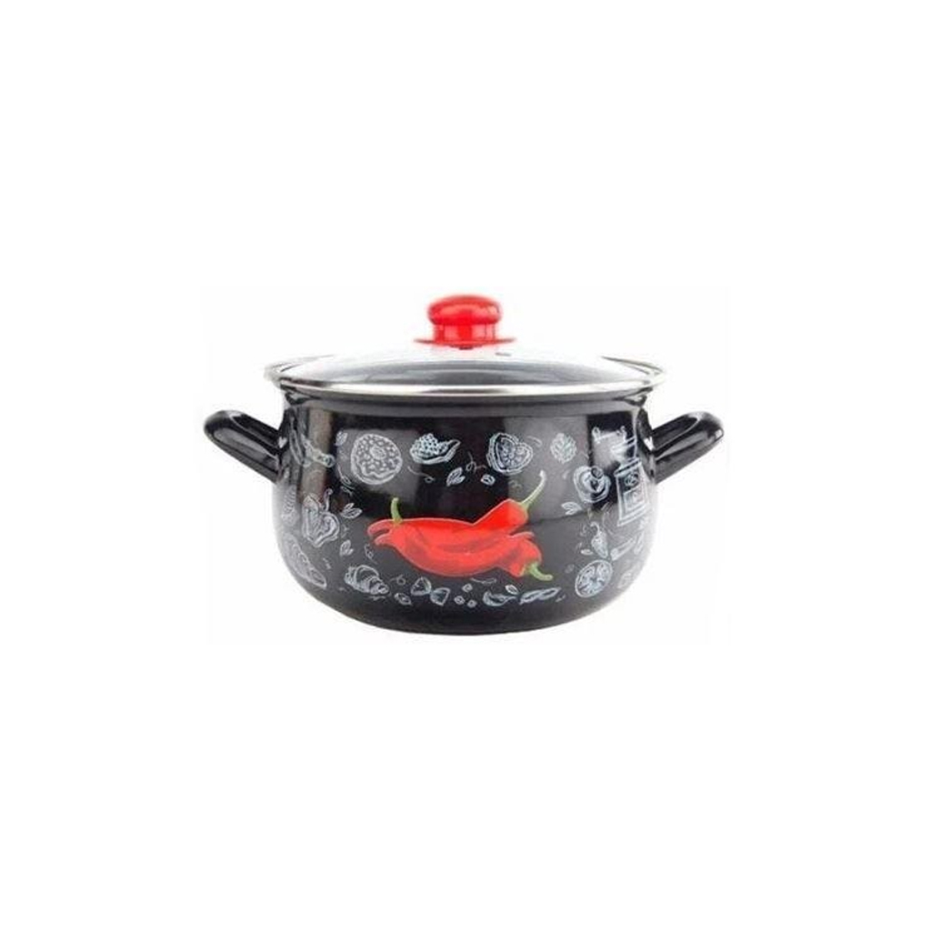 Каструля Gusto GT-T-124-P Перчинка 24 см 5,7 л (87698) - зображення 1