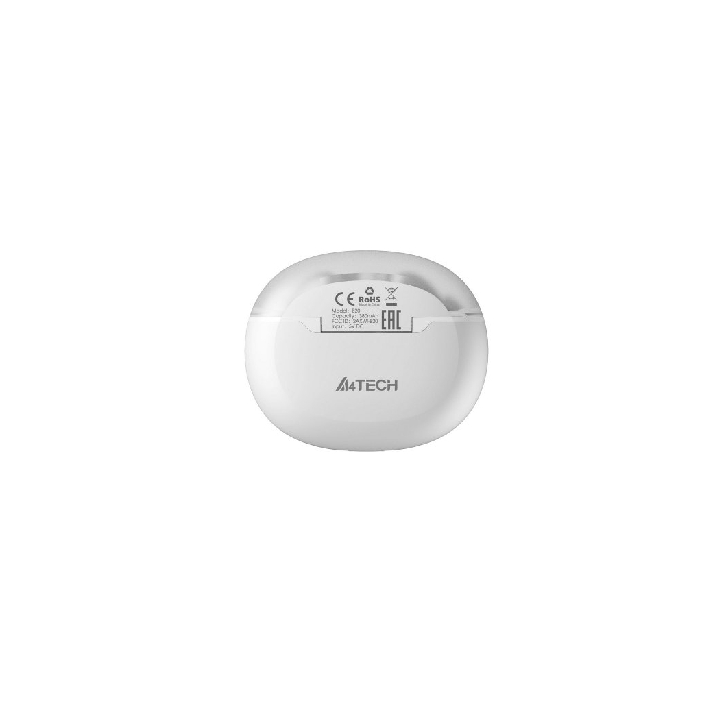 Навушники A4Tech B20 Grayish White - зображення 5