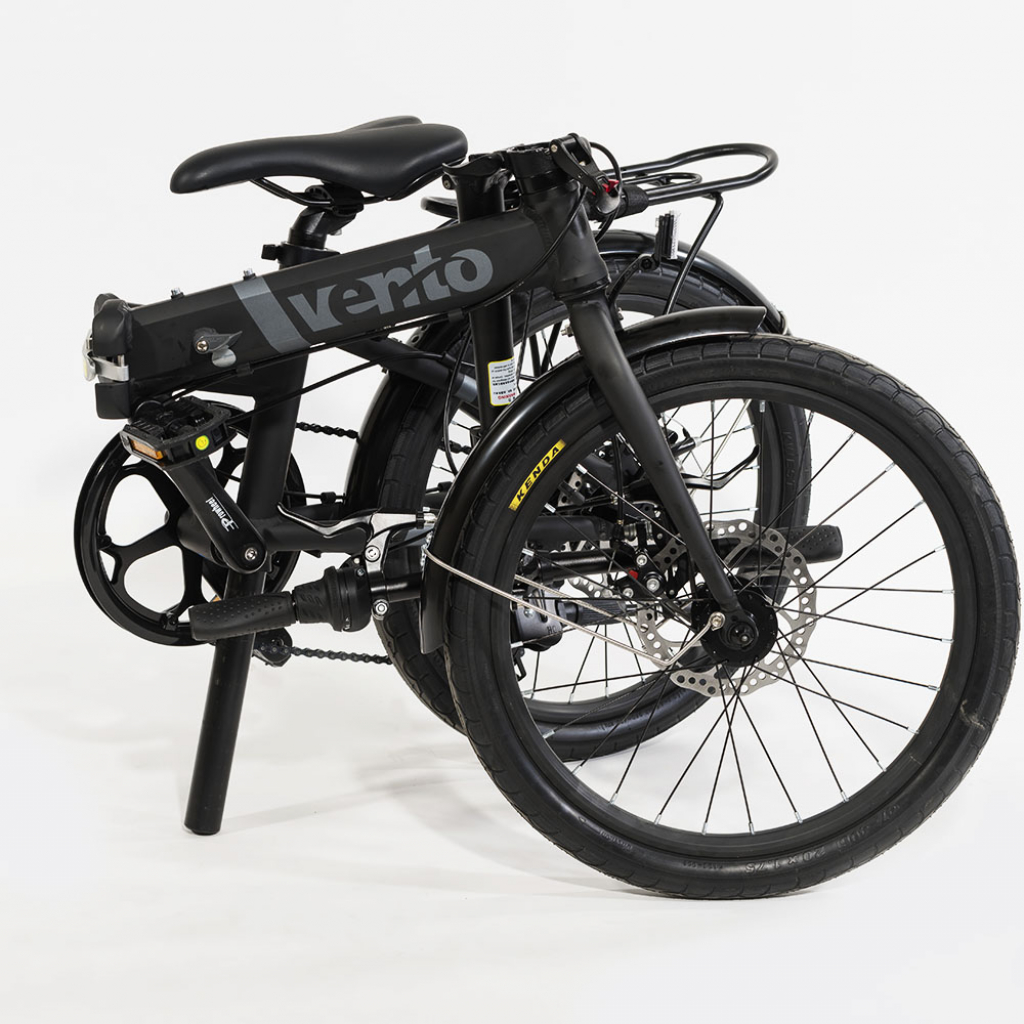 Велосипед Vento Foldy 20" OneSize 2021 Black Matt (117490) - зображення 2