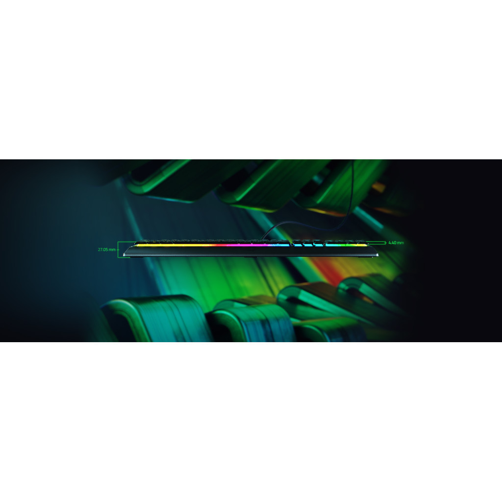 Клавіатура Razer Ornata V3 USB RU Black (RZ03-04460800-R3R1) - зображення 10