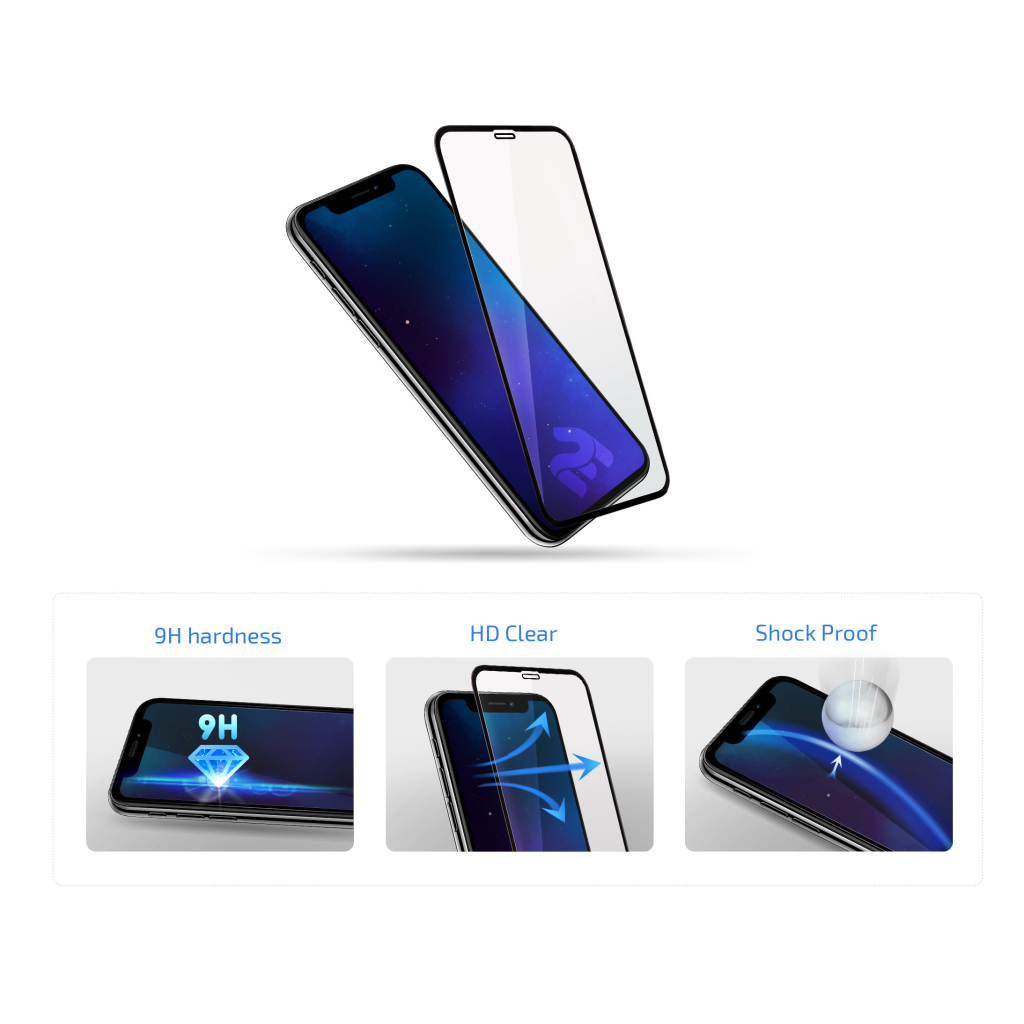 Скло захисне 2E TECNO Spark 20 (KJ5n) 2.5D FCFG black (2E-G-SP20-SMFCFG-BB) - зображення 4