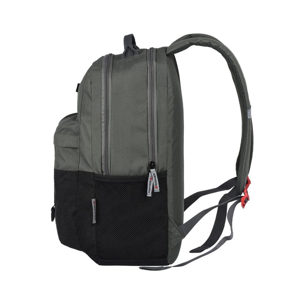 Рюкзак для ноутбука Wenger 16" Ero Black/Gray (604430) - зображення 3