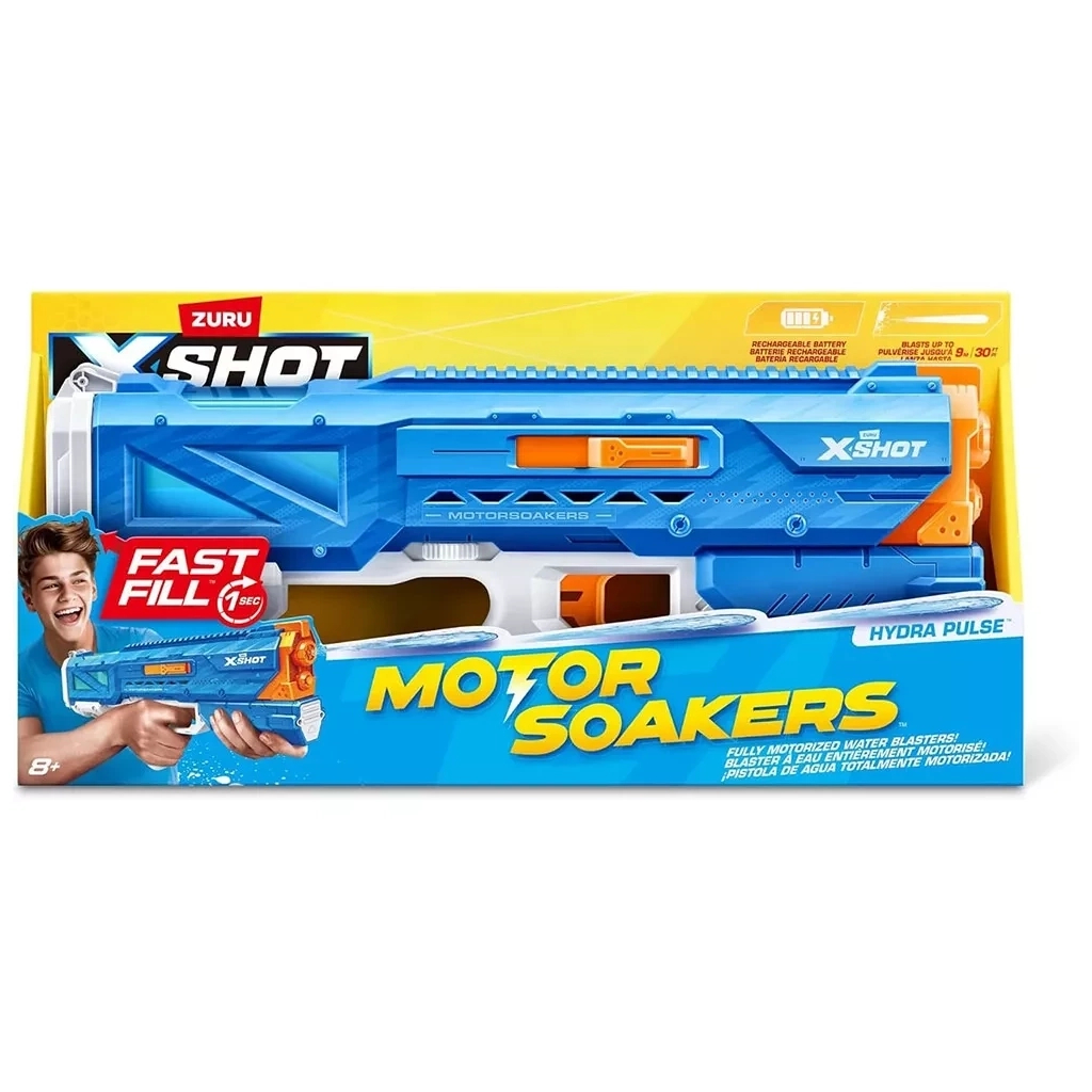 Іграшкова зброя Zuru X-Shot Водний бластер Fast Fill Small Motor Soaker (118158) - зображення 2