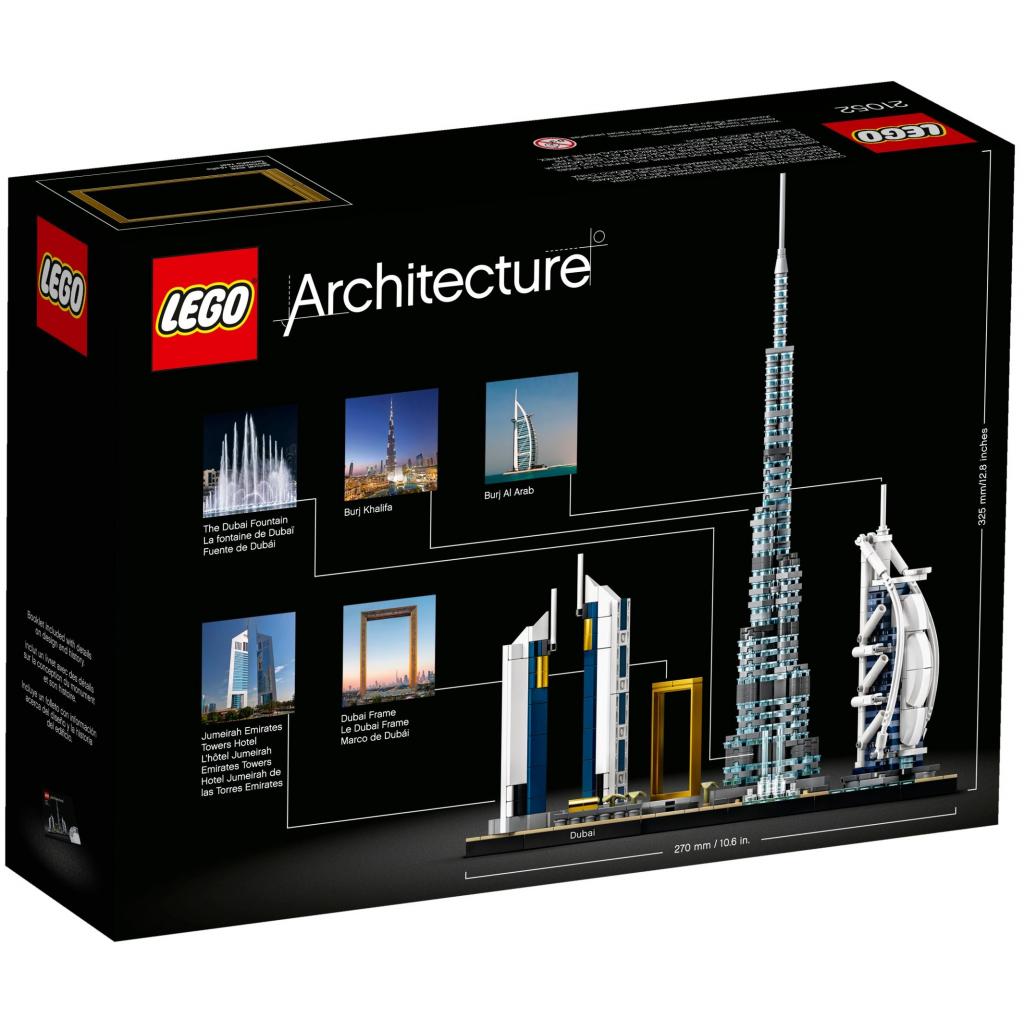 Конструктор LEGO Architecture Дубай 740 деталей (21052) - зображення 3