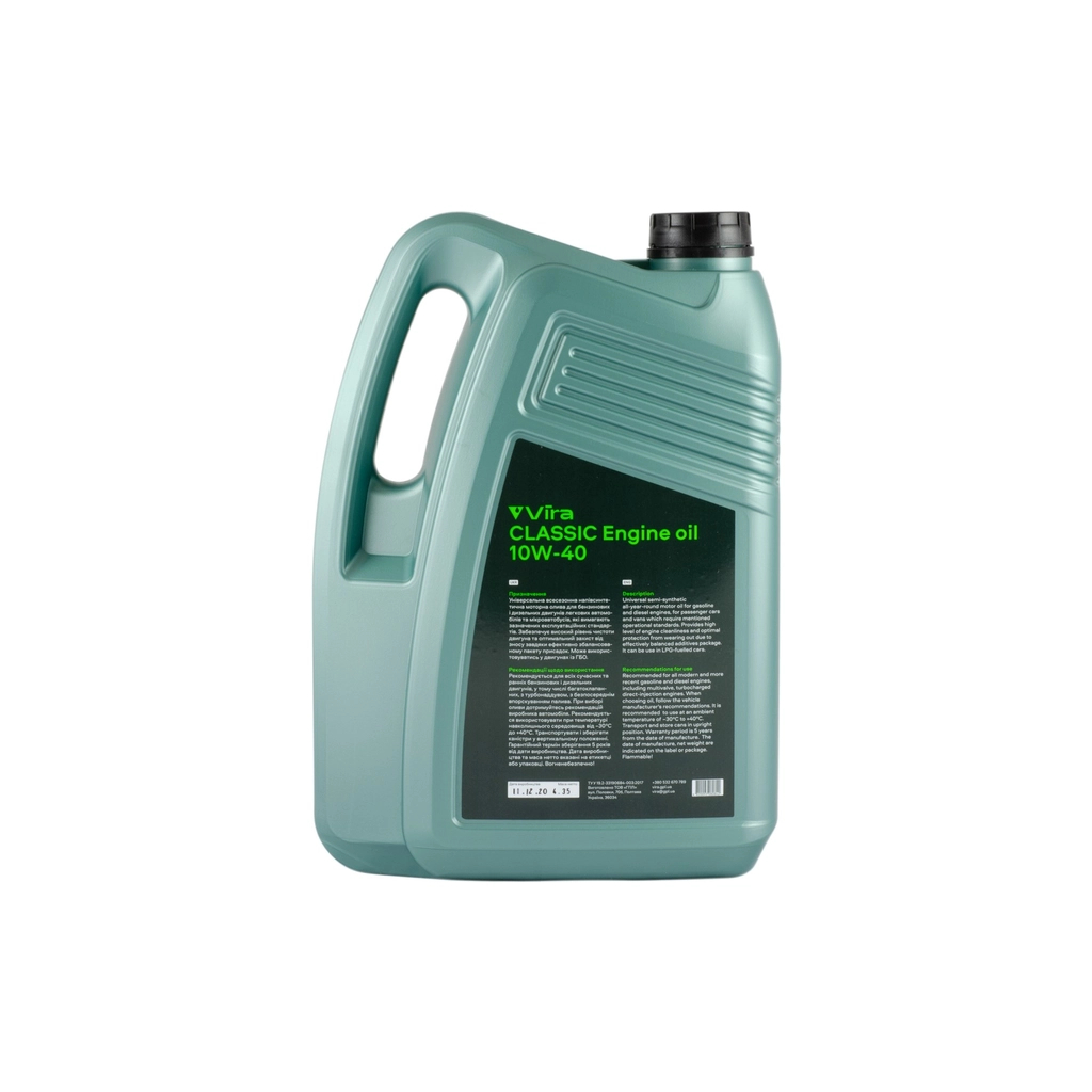 Моторна олива VIRA Classic 10W-40 5 л (VI0314) - зображення 3