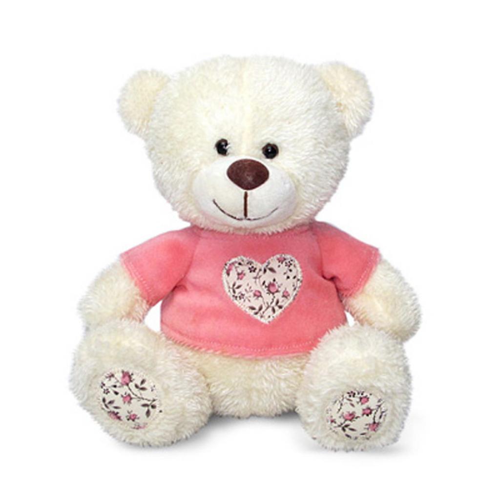 М'яка іграшка Lava Ведмедик Семмі в кофтині з декоративним сердечком 18 см (LA8733J) - зображення 1
