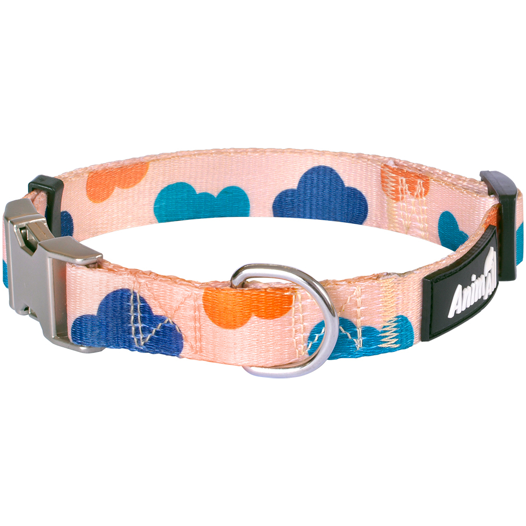 Нашийник для тварин AnimAll HL-C-T001A L-6 2.5x40-65 см рожевий (2000981199203) - зображення 1