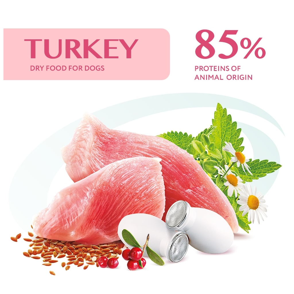 Сухий корм для собак Optimeal для середніх порід зі смаком індички 12 кг (4820083905506) - зображення 2