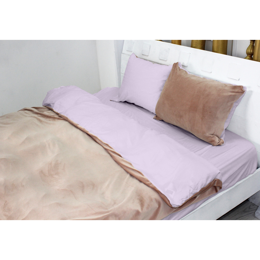 Постільна білизна MirSon Велюр Winter Delicate 28-0086 Geranio King Size (2200004042817) - зображення 2