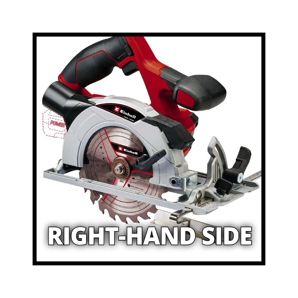 Дискова пила Einhell TE-CS 18/150 Li - Solo акум., PXC, 18В, диск 150х10 мм (без АКБ та ЗП) (4331220) - picture 3