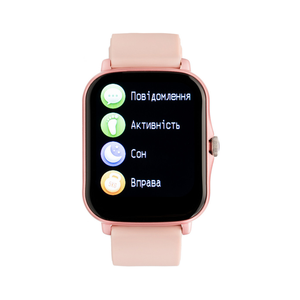 Смарт-годинник Gelius Pro GP-SW003 (Amazwatch GT2 Lite) Pink - зображення 7