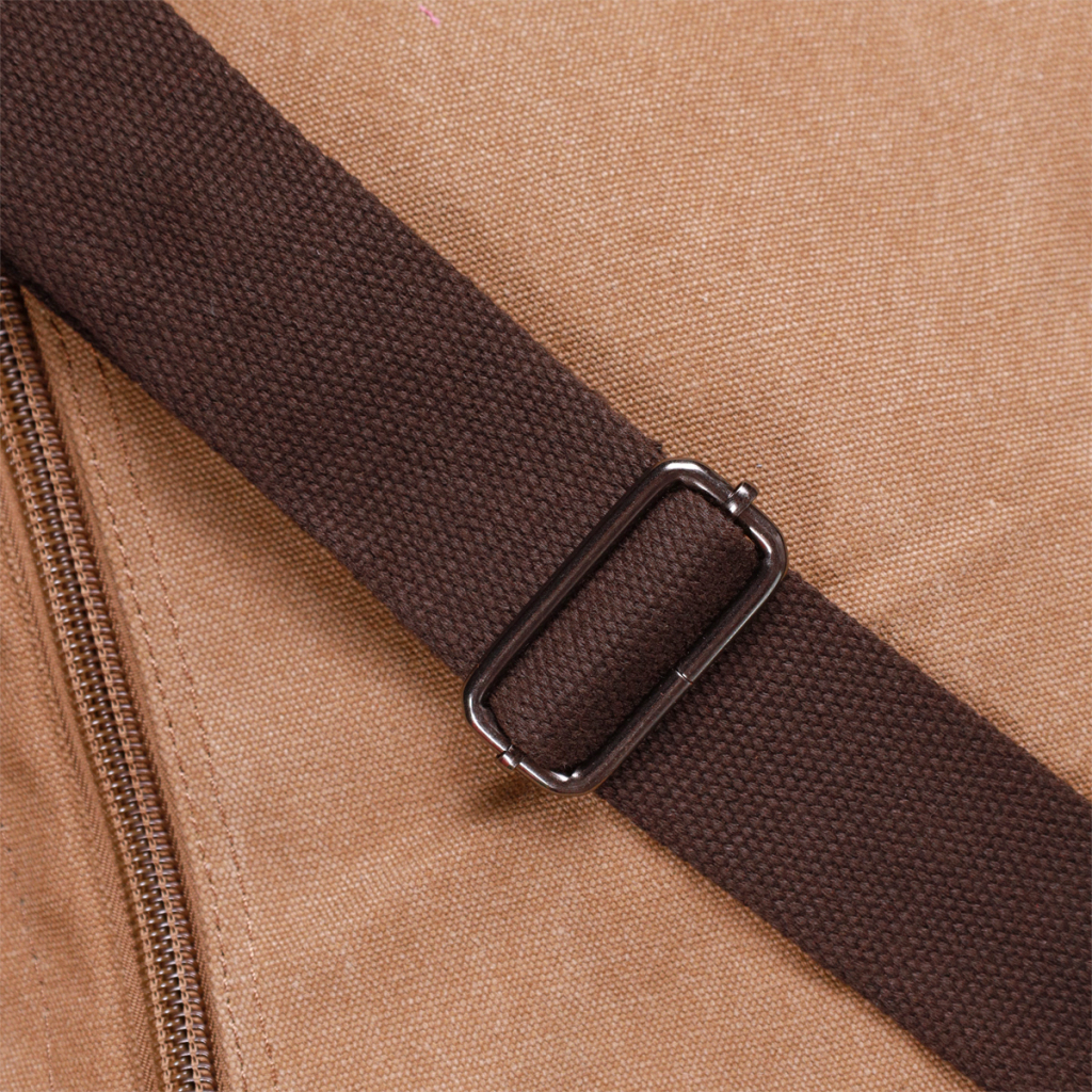 Сумка Vintage Текстильна сумка через плече Коричнева (22201) - зображення 9