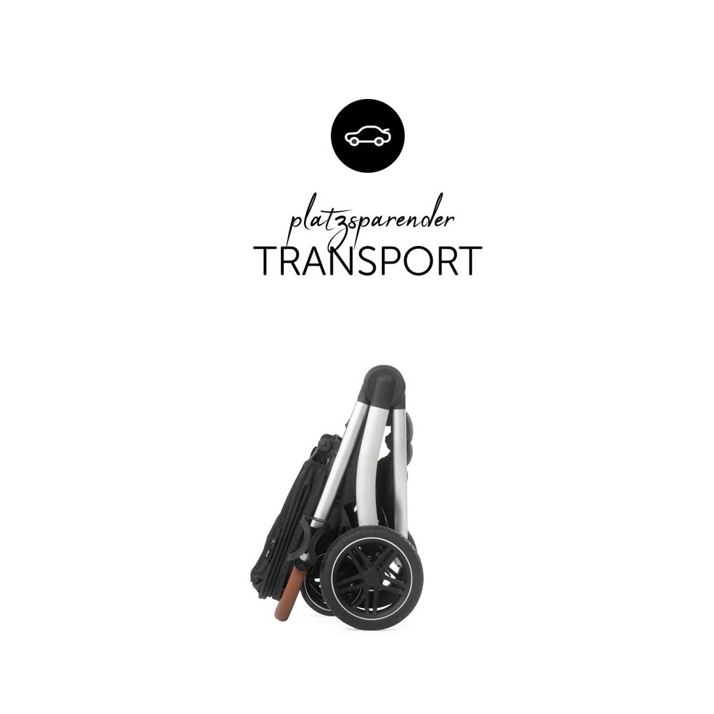 Коляска Hauck Uptown Melange Black (14827-3) - зображення 9