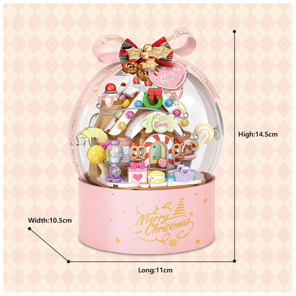 Конструктор LOZ mini Цукерковий будиночок без фігурок (1305) - зображення 3