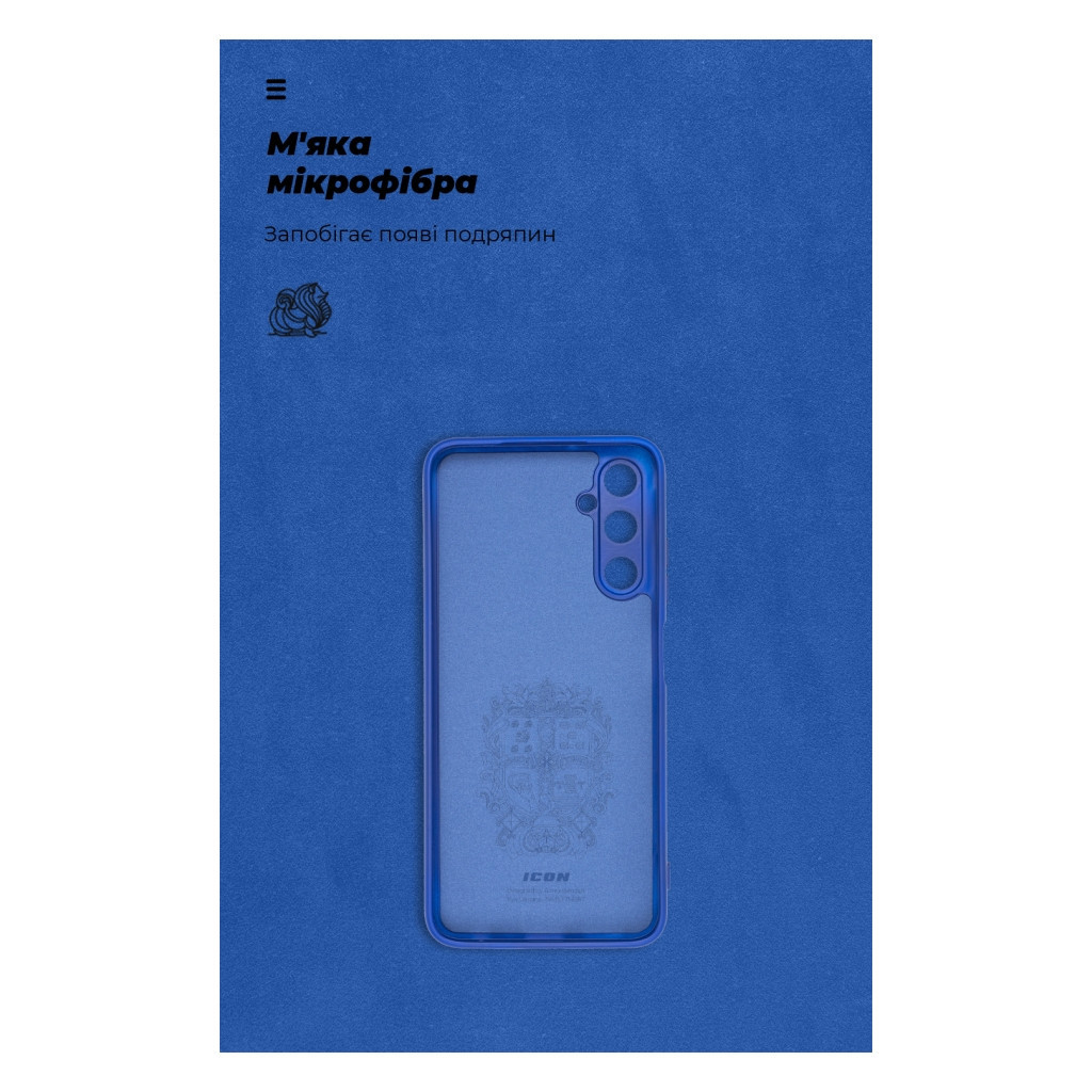Чохол до мобільного телефона Armorstandart ICON Case Samsung A05s (A057) Camera cover Dark Blue (ARM72568) - зображення 4