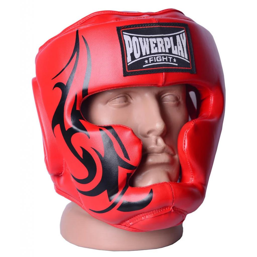 Боксерський шолом PowerPlay 3043 L Red (PP_3043_L_Red) - зображення 2