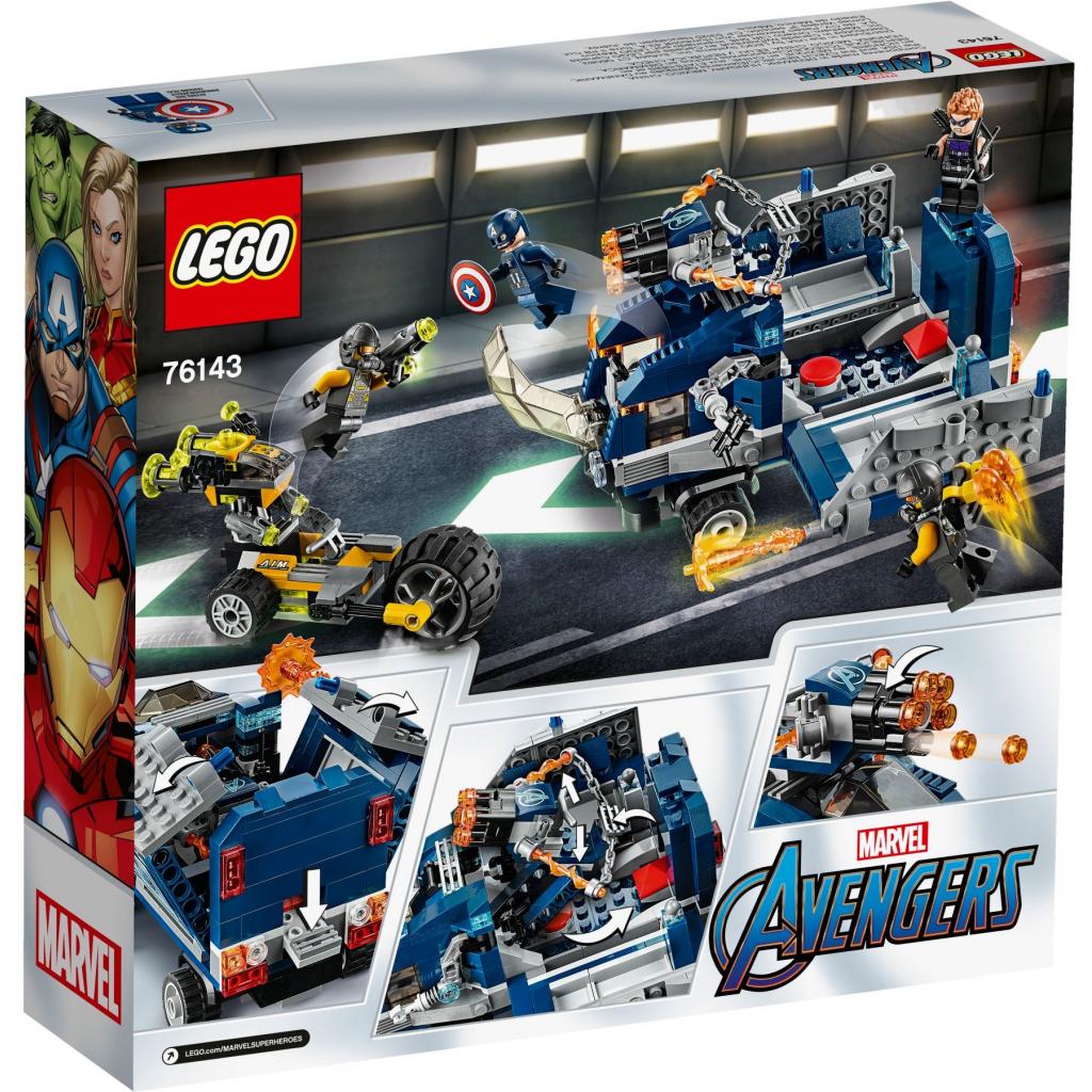 Конструктор LEGO Super Heroes Marvel Comics Месники: захоплення вантажівки (76143) - зображення 9