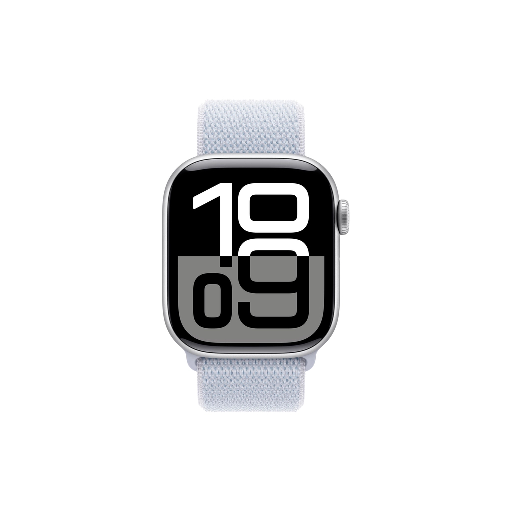 Смарт-годинник Apple Watch Series 10 GPS 42mm Silver Aluminium Case with Blue Cloud Sport Loop (MWWD3QH/A) - зображення 2