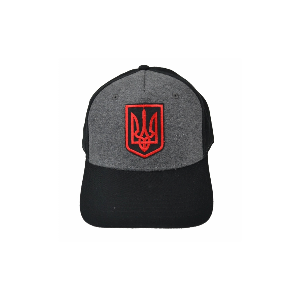 Кепка coFEE Ash jersey Герб України червоний/чорний (SH4027-3/84751) - зображення 2