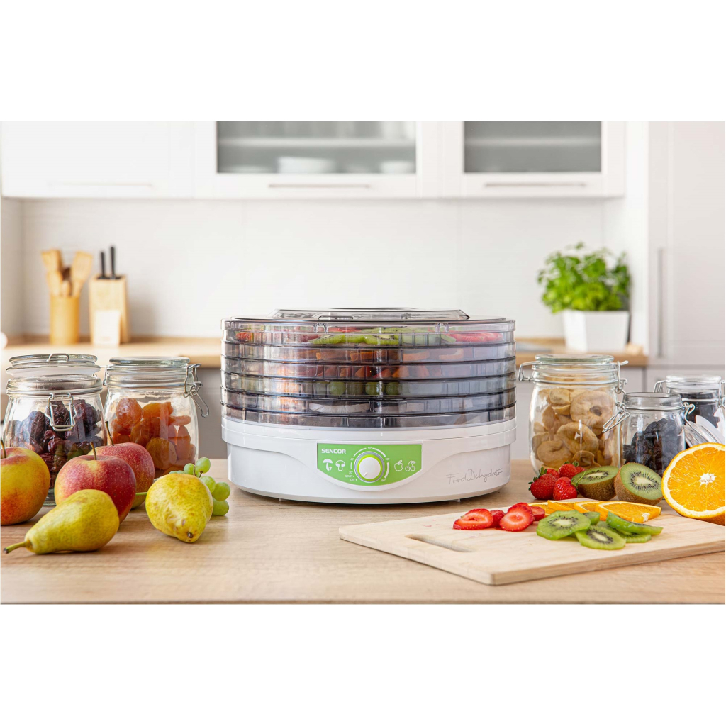Сушка для овочів та фруктів Sencor SFD 2105WH - зображення 7
