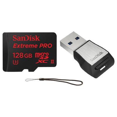 Карта пам'яті SanDisk 128GB microSD class 10 USH-II U3 (SDSQXPJ-128G-GN6M3) - зображення 2