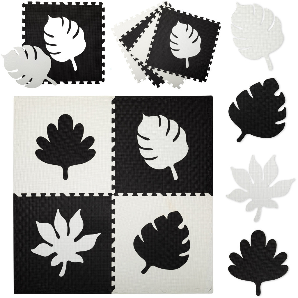 Дитячий килимок MoMi пазл Feli 120 х 120 cм Black (AKCE00028) - зображення 2