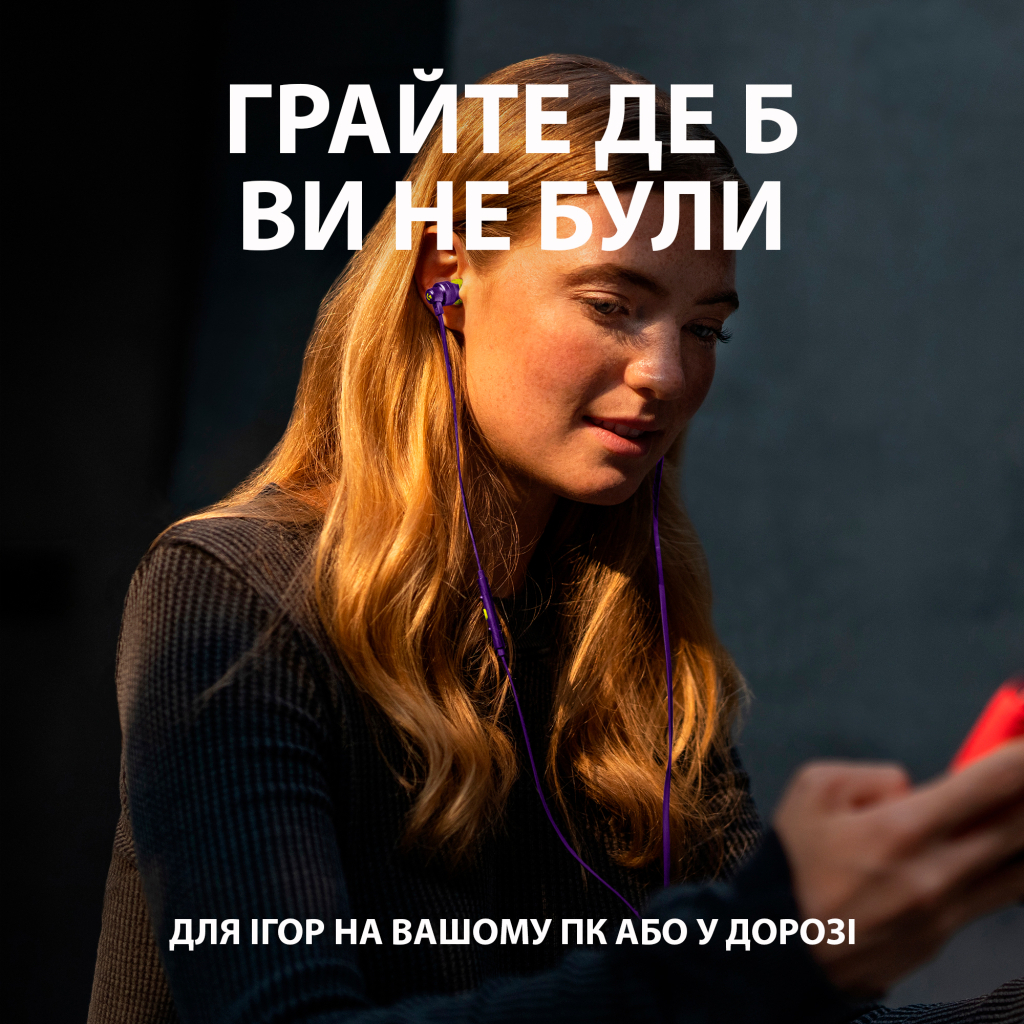 Навушники Logitech G333 Purple (981-000936) - зображення 2