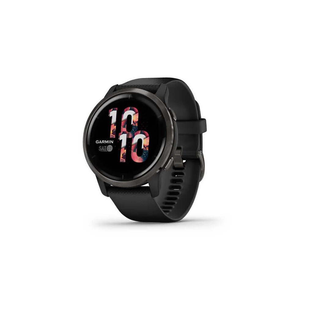 Смарт-годинник Garmin Venu 2, Black + Slate, GPS (010-02430-11) - зображення 1