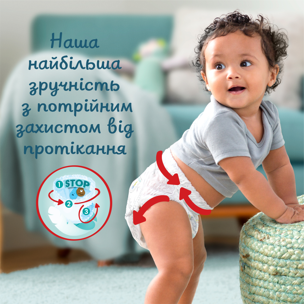 Підгузки Pampers Premium Care Pants Трусики Розмір 7 (17+ кг) 36 шт. (8700216339001) - зображення 7